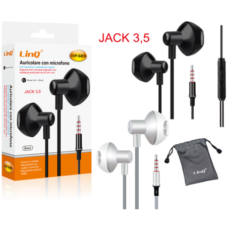 Auricolari cablati Jack