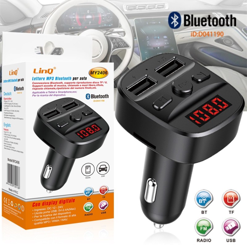 Lettori MP3 Bluetooth per auto