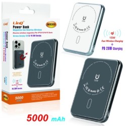 POWER BANK MAGNETICO CON RICARICA WIRELESS