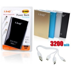 POWER BANK PORTATILE 6000MAH