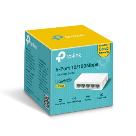 TP-Link LiteWave 5-Port 10-100M Desktop Switch