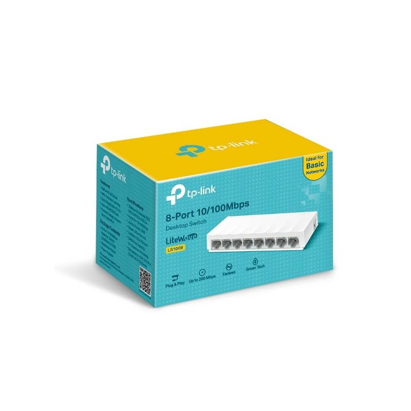 TP-Link LiteWave 8-Port 10-100M Desktop Switch